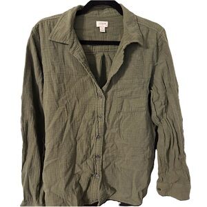 J. Crew button up shirt